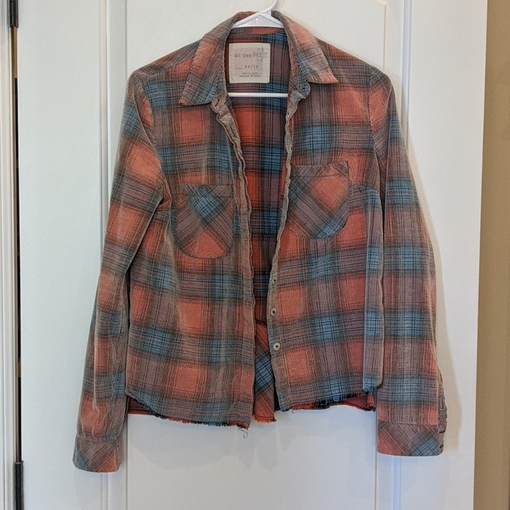 Free People/We the Free/button down shirt